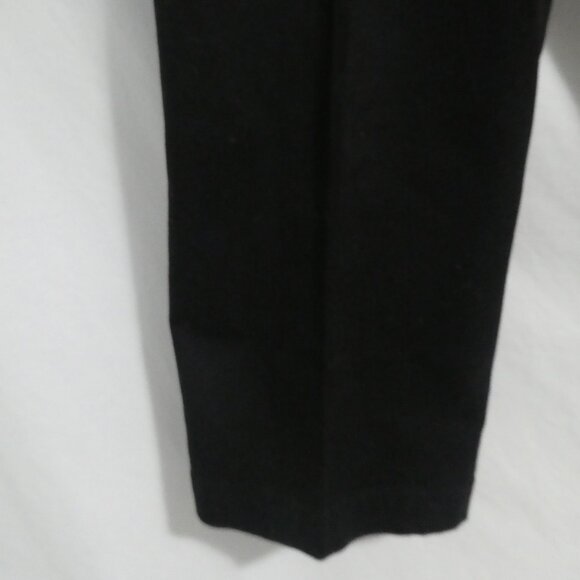 RAFAELLA | size 12 | Casual Black Pants With Matching Belt | NWOT - Picture 8 of 16